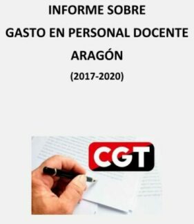 Desvelando números: Informe sobre el gasto en personal docente en Aragón (2017-2020)