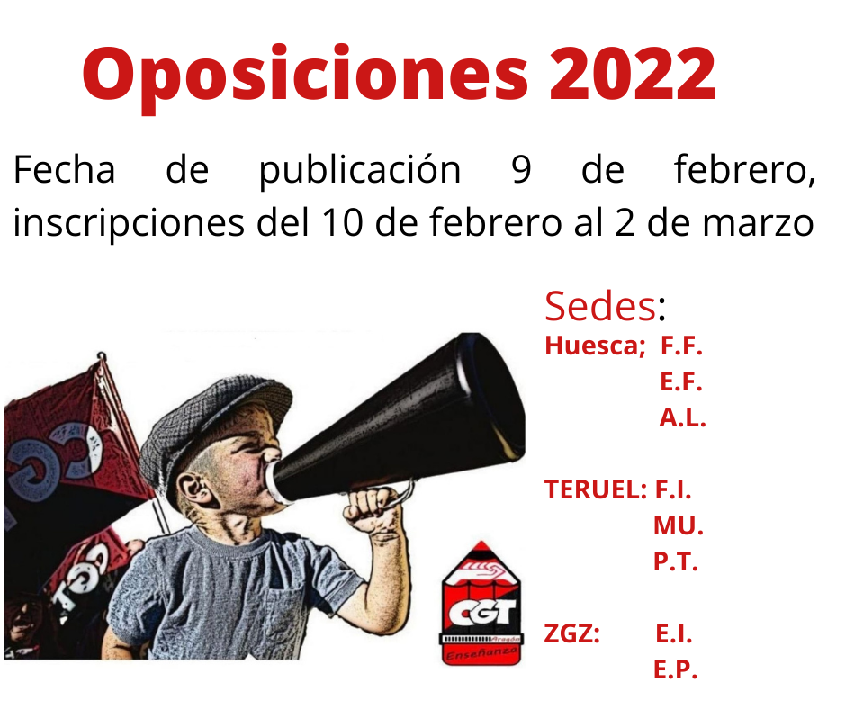 Mesa Técnica oposiciones de Maestros