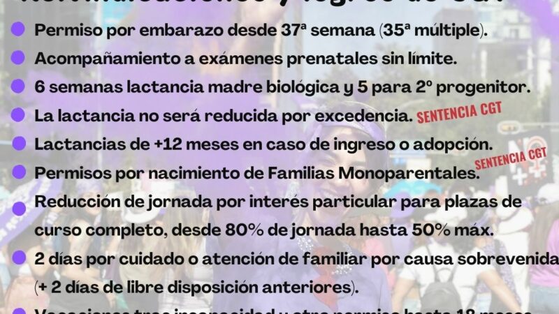 Mesa sectorial 15 de julio de 2025. Orden de permisos