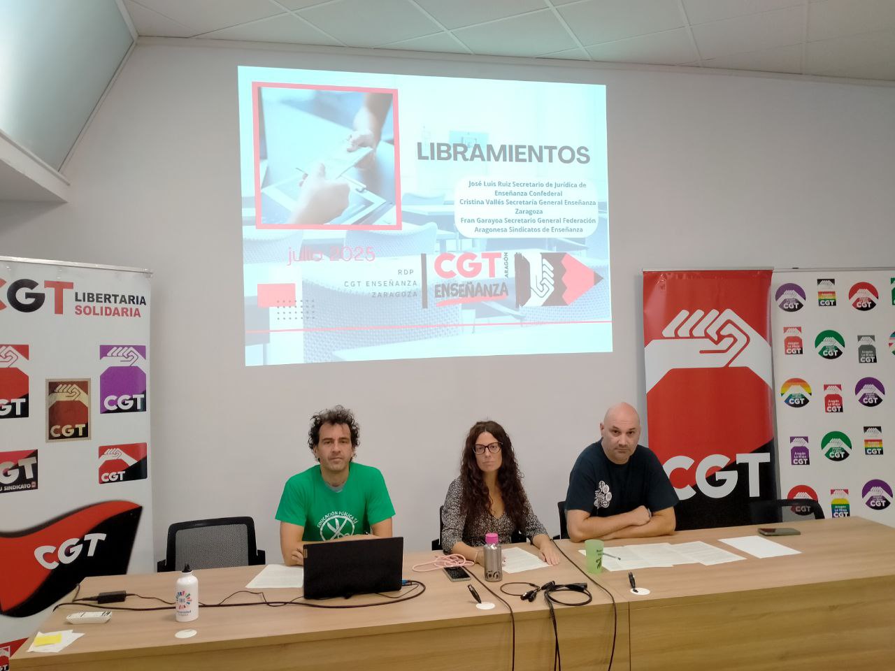 CGT Enseñanza denuncia el impago de libramientos para gastos de funcionamiento a los centros educativos públicos de Aragón.