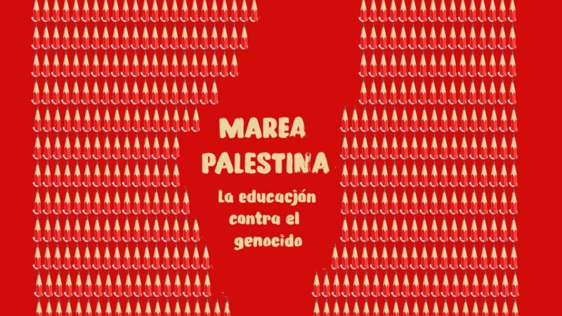 CGT ENSEÑANZA APOYA EL ENCIERRO EDUCATIVO POR PALESTINA EN EL CÍRCULO DE BELLAS ARTES DE MADRID