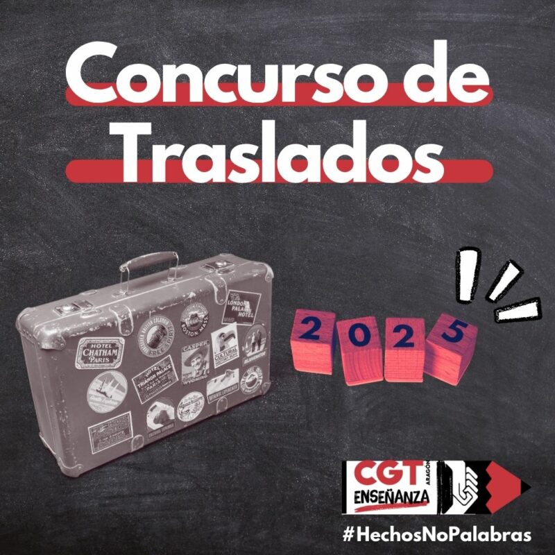 Concurso de traslados 2025-26
