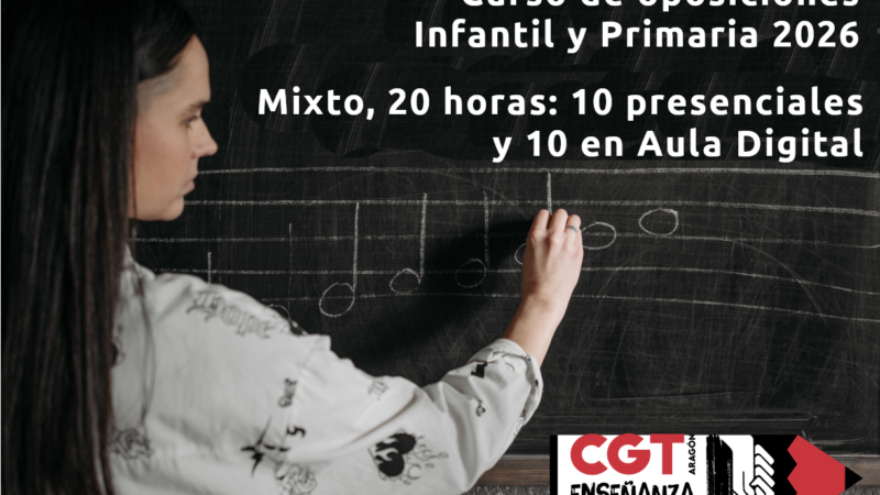 Curso Oposiciones Infantil y Primaria 2026