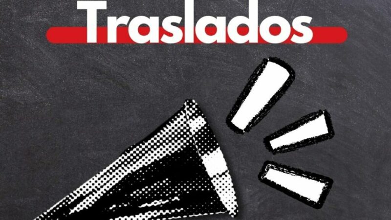 Publicadas vacantes provisionales Concurso de Traslados de Maestros