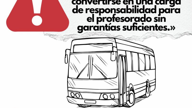 CGT RECHAZA POR COMPLETO LA NUEVA ORDEN DE REGULACIÓN DE ACTIVIDADES EXTRAESCOLARES