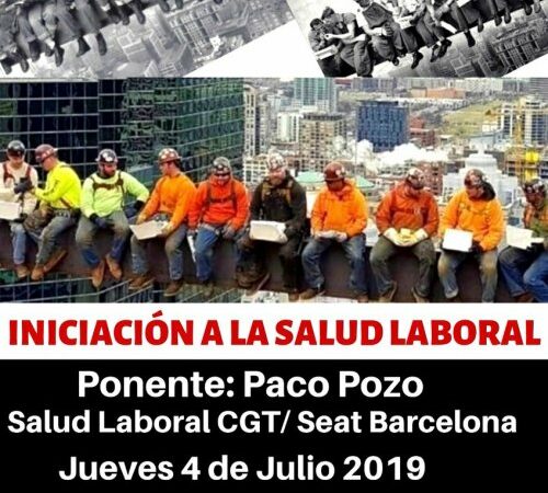 Formación Iniciación a la Salud Laboral.