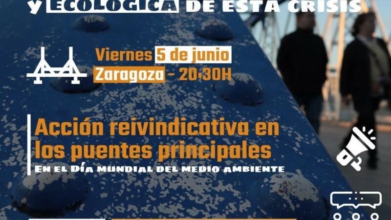 TENDEMOS PUENTES POR UNA SALIDA SOCIAL Y ECOLÓGICA DE ESTA CRISIS