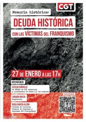 DEUDA HISTÓRICA CON LAS VICTIMAS DEL FRANQUISMO