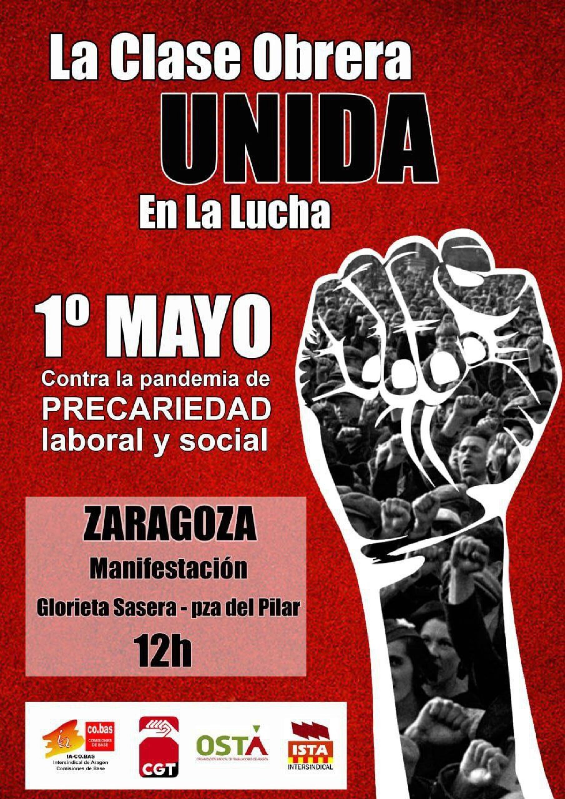 MANIFESTACIÓN 1ºMAYO