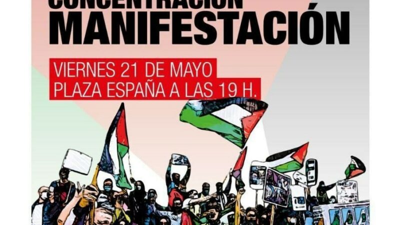 CONCENTRACIÓN EN APOYO A PALESTINA