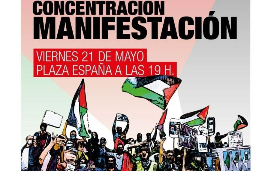 CONCENTRACIÓN EN APOYO A PALESTINA