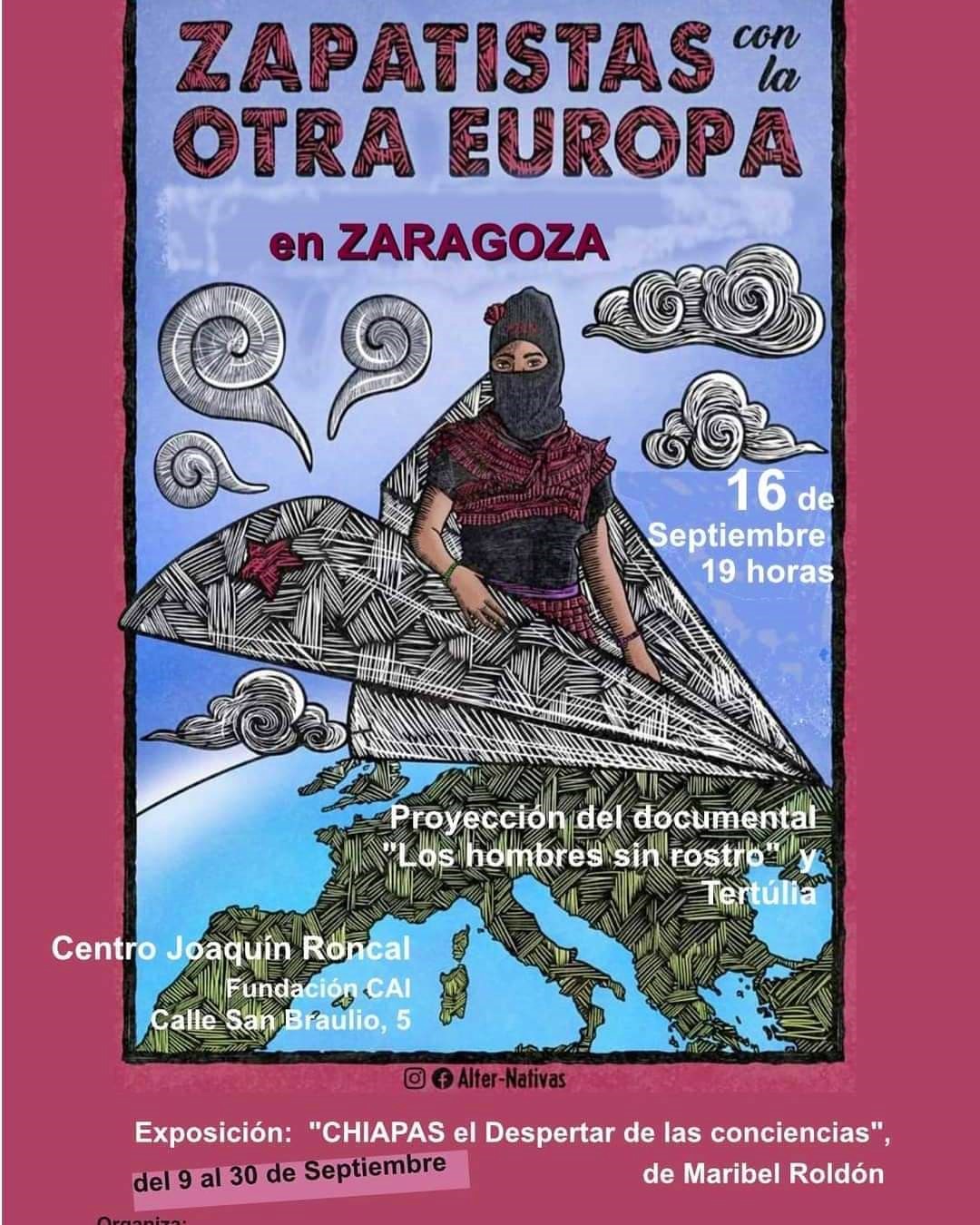 ZAPATISTAS CON LA OTRA EUROPA