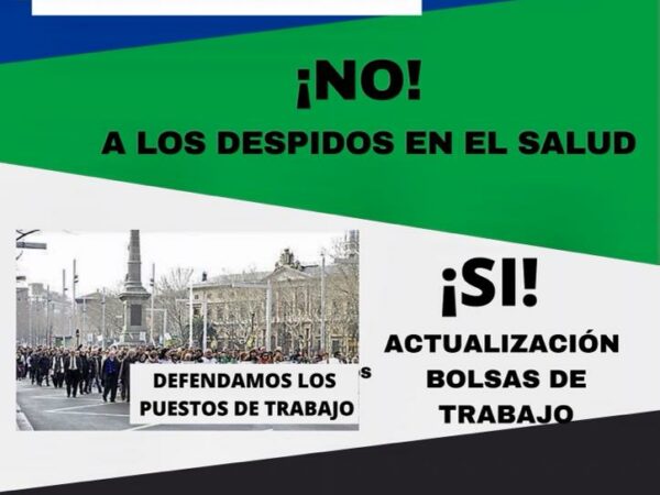 CONCENTRACIÓN ¡¡NO A LOS DESPIDOS EN EL SALUD!!