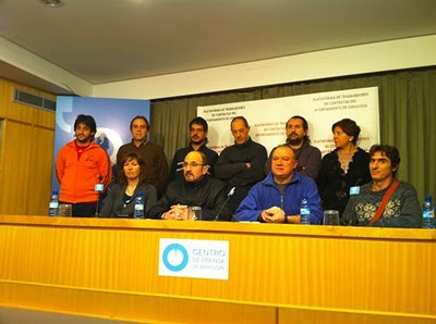 Se presenta la Plataforma de Trabajador@s de las contratas del Ayuntamiento de Zaragoza