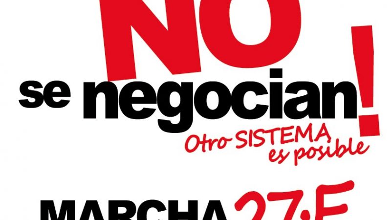 [Logroño] 27/01/11 Marcha: «NUESTROS DERECHOS NO SE NEGOCIAN. OTRO SISTEMA ES POSIBLE»