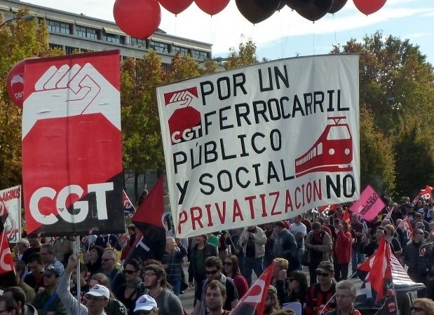 CGT Por un Plan Integral de Transportes