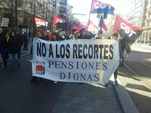 25F: Manifestación contra el robo de las pensiones