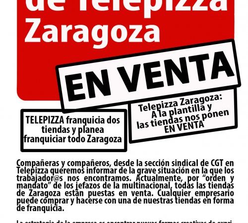 Movilizaciones Telepizza