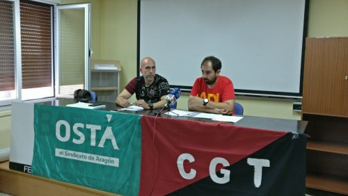 Los sindicatos OSTA y CGT denuncian la precaria situación de los Conductores de Autobomba en SARGA