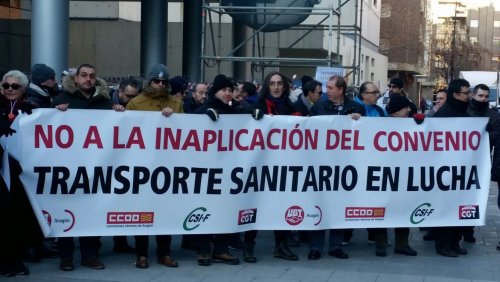 Juicio contra el Convenio de ambulancias firmado por UGT y CCOO