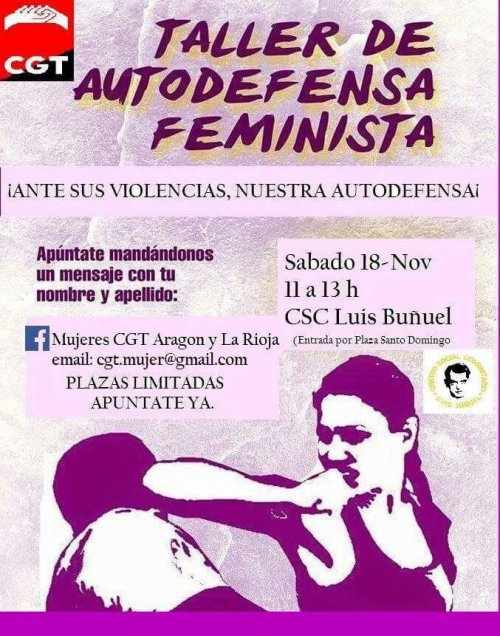 Taller de autodefensa feminista