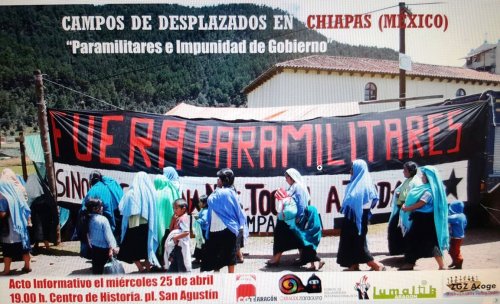 Charla sobre la situación en Chiapas