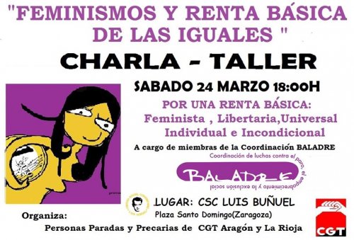 Taller Feminismo y renta básica de las iguales