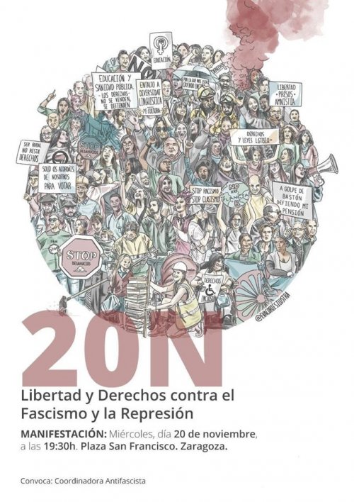 20N: Zaragoza Antifascista