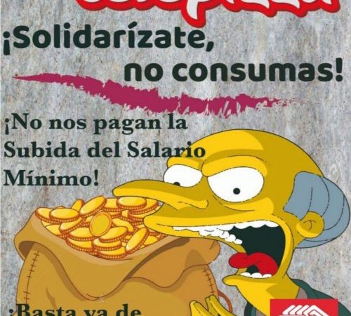 CGT desmiente las acusaciones de Telepizza y sigue con la hulega