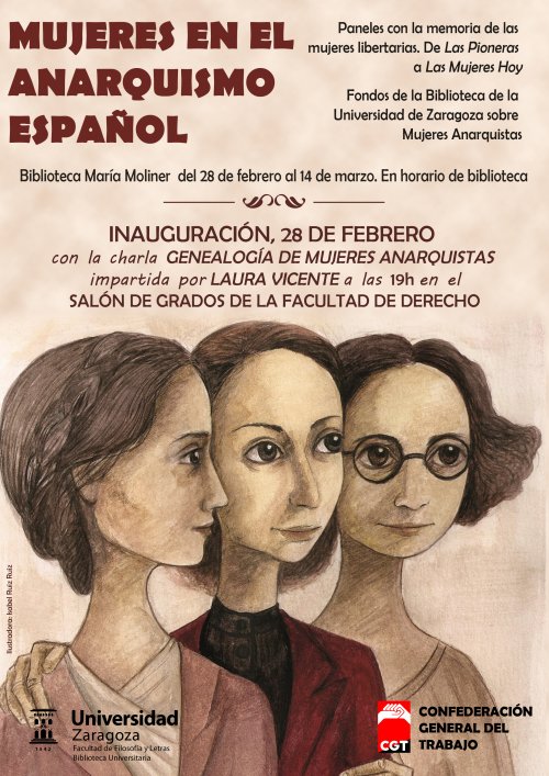 Exposición y charla sobre Mujeres en el anarquismo español