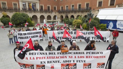 CGT con la ciudadanía por la movilidad de los pueblos de Aragón