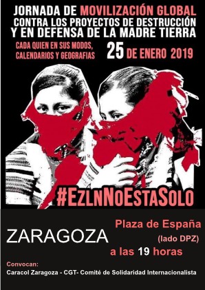 25 aniversario: L@s zapatistas no están solos