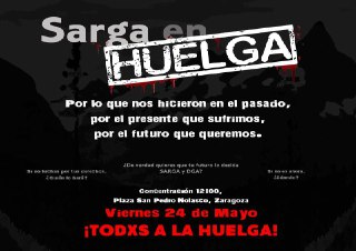 Huelga en Sarga