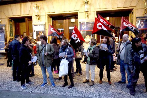 CGT convoca huelga en el Patronato de Artes Escénicas