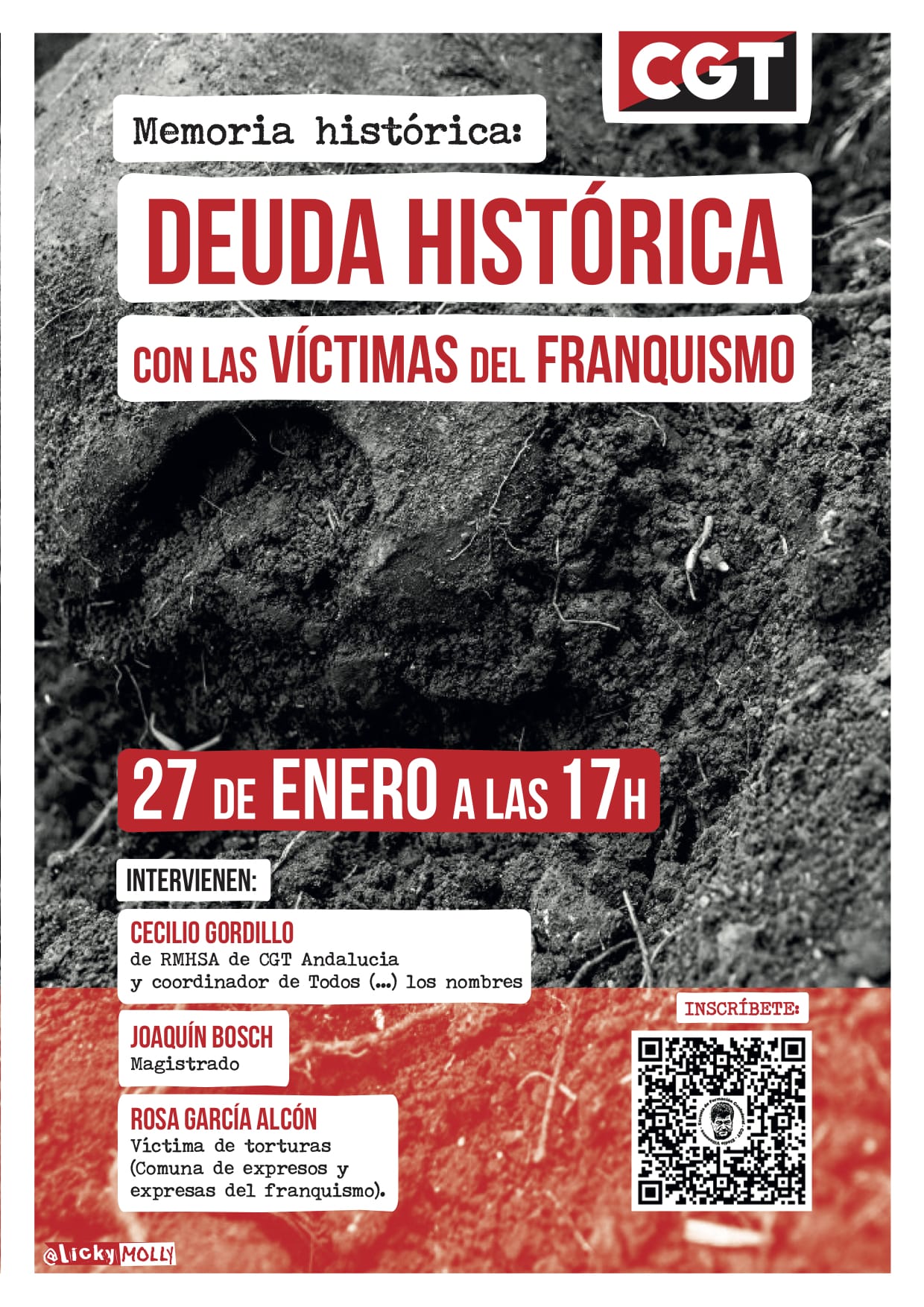 Memoria histórica: Deuda histórica con las víctimas del Franquismo