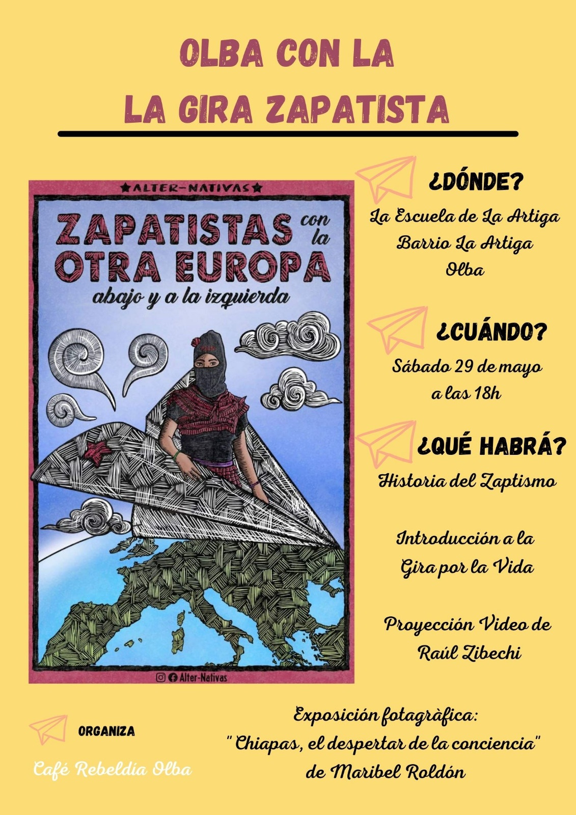 Olba con la Gira Zapatista