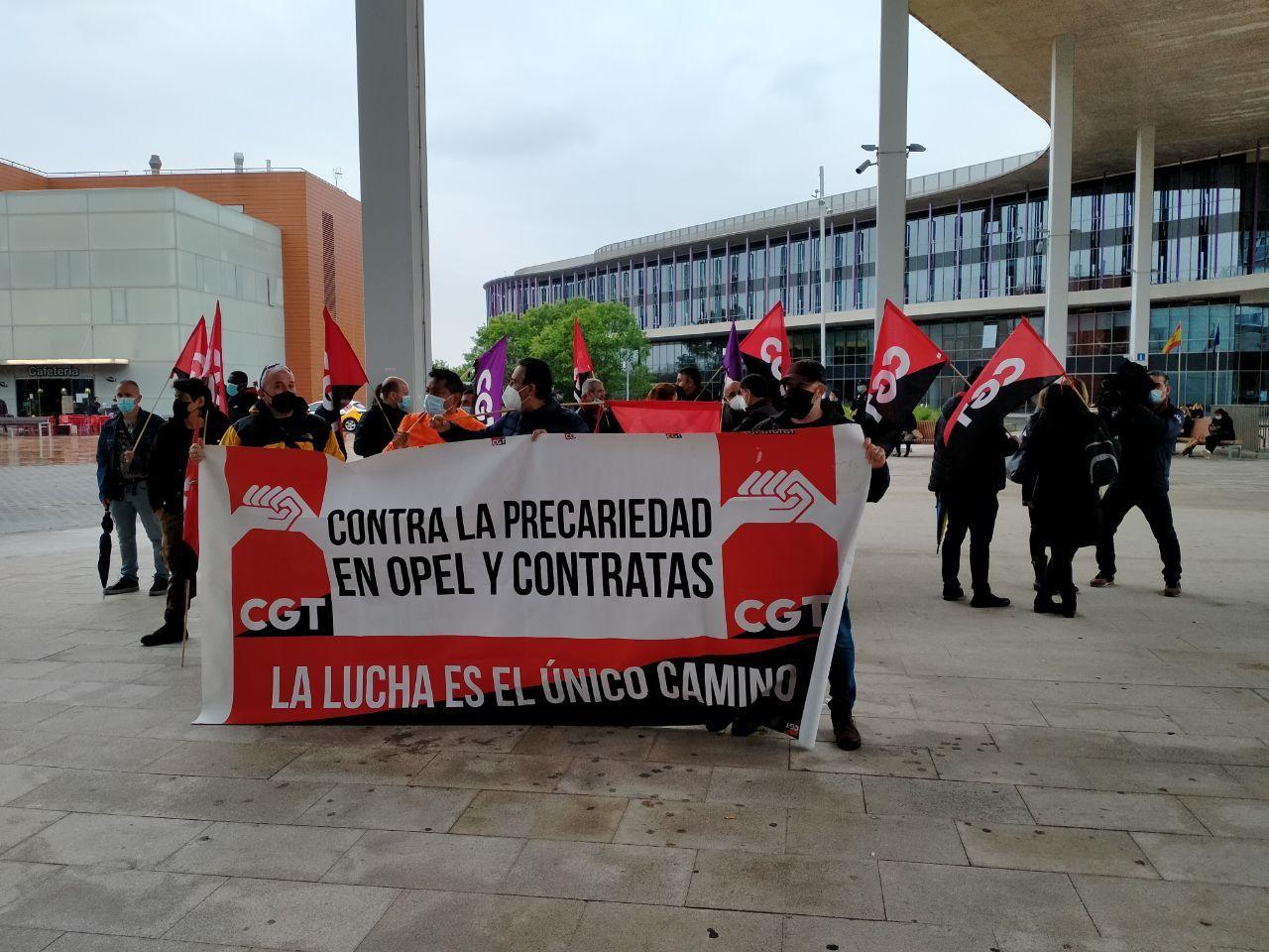 CGT entra en el comité de Logística Jit Aragón en OPEL