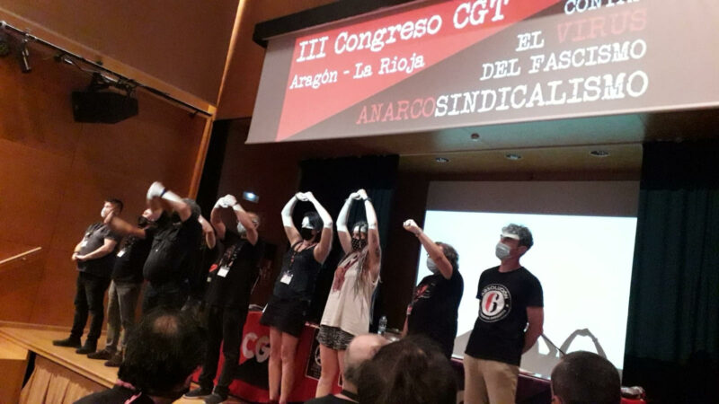 Termina el III Congreso de CGT Aragón – La Rioja