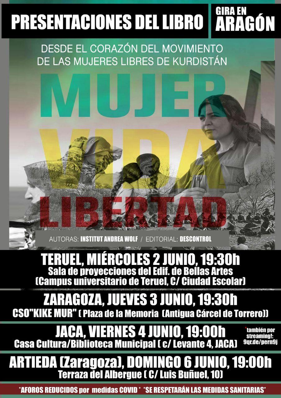 Presentación libro – Mujer Vida Libertad