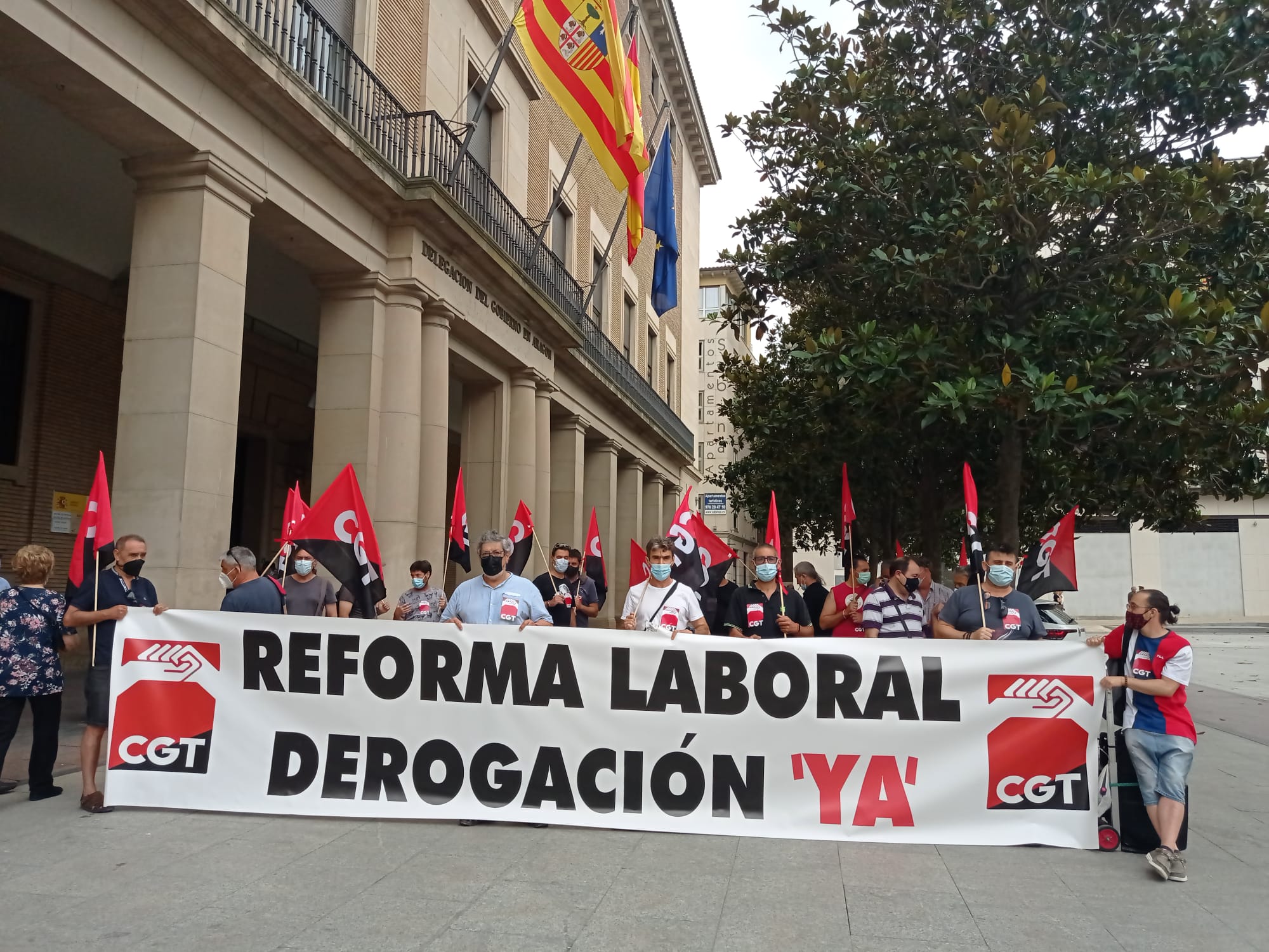 CGT de nuevo en las calles por la derogación de las reformas laborales
