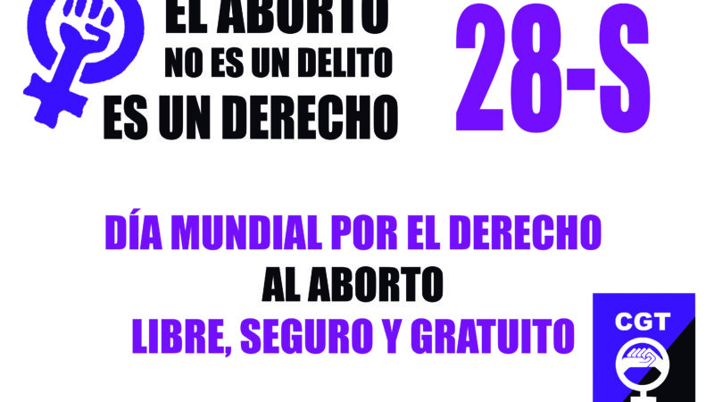 28 de septiembre de 2021: Día de acción global por el acceso al aborto legal y seguro