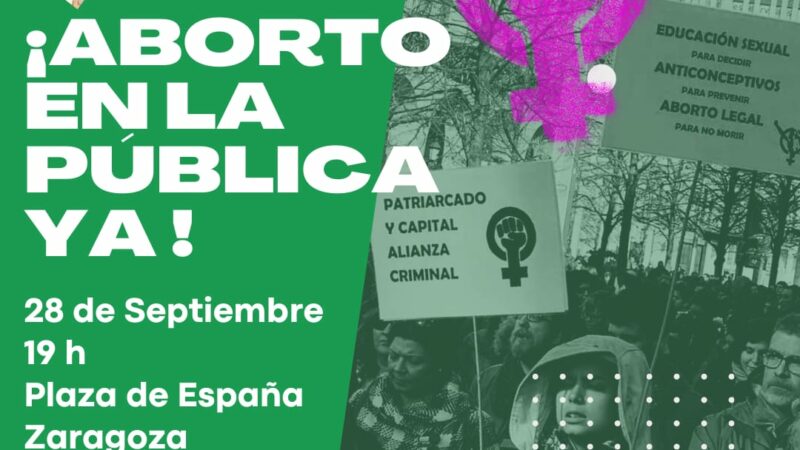 Concentración en defensa del Aborto Libre, Seguro y Gratuito