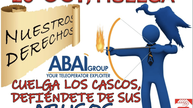 Huelga estatal en Abaigroup