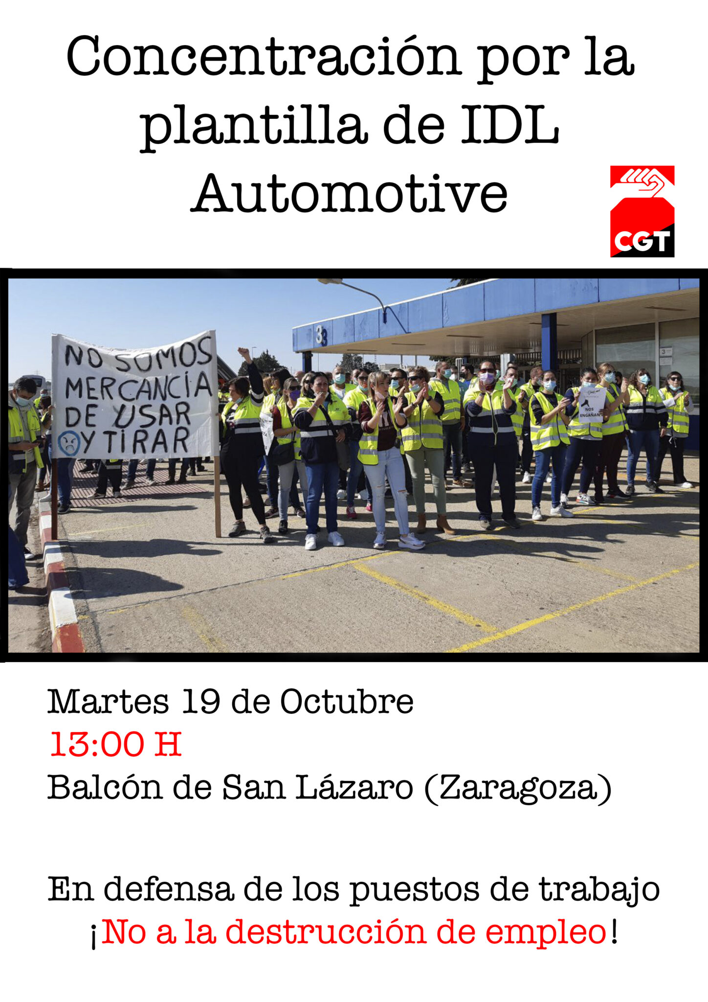 Concentración por la plantilla de IDL Automotive