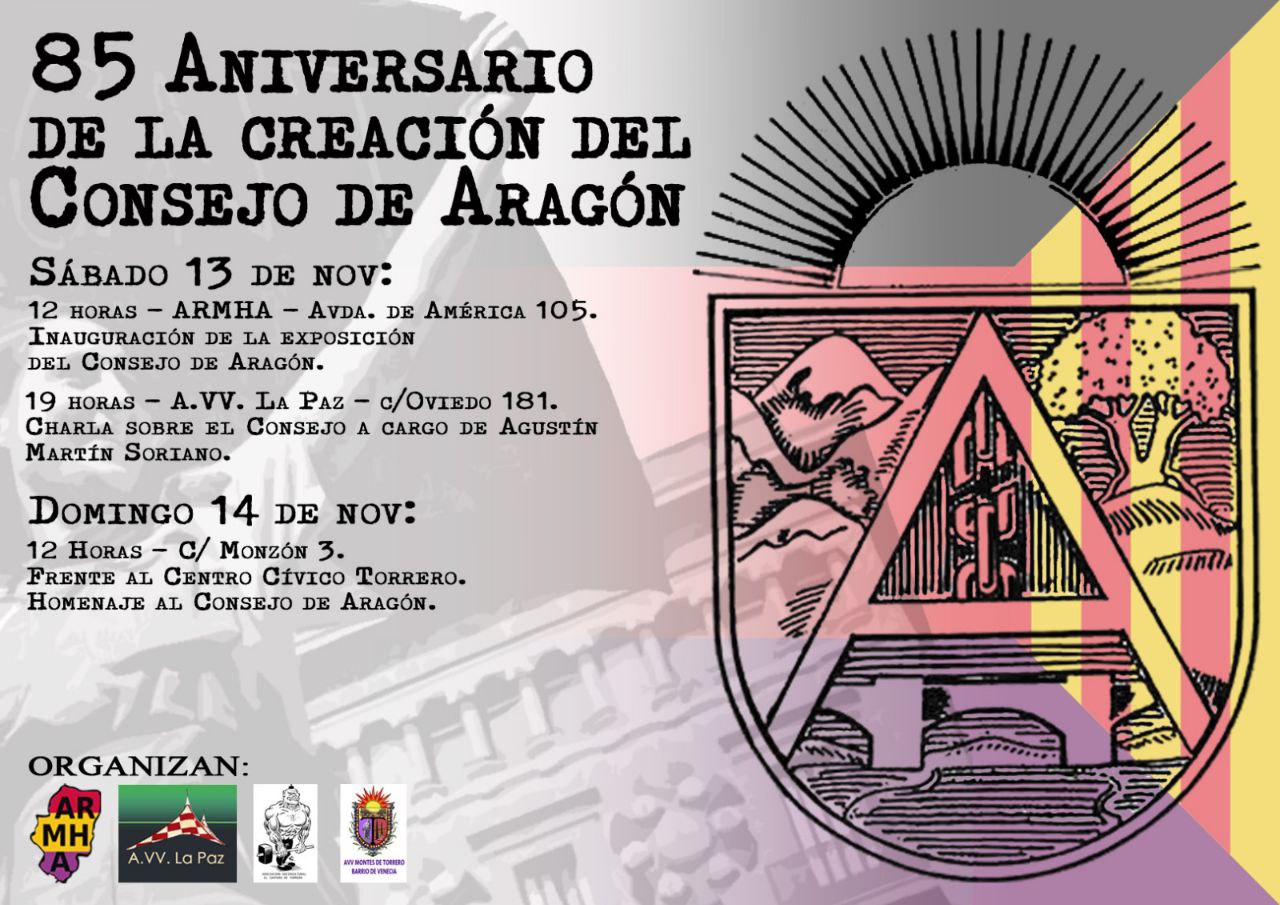 85 Aniversario de la creación del Consejo de Aragón