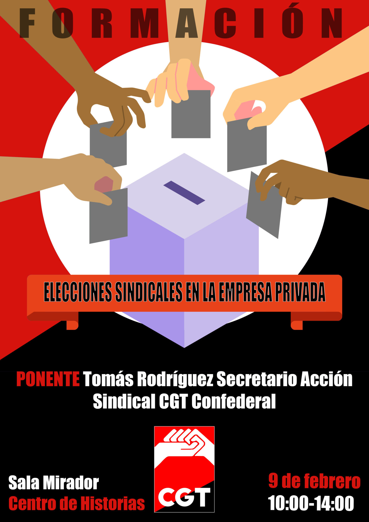 Formación: Elecciones sindicales en la empresa privada