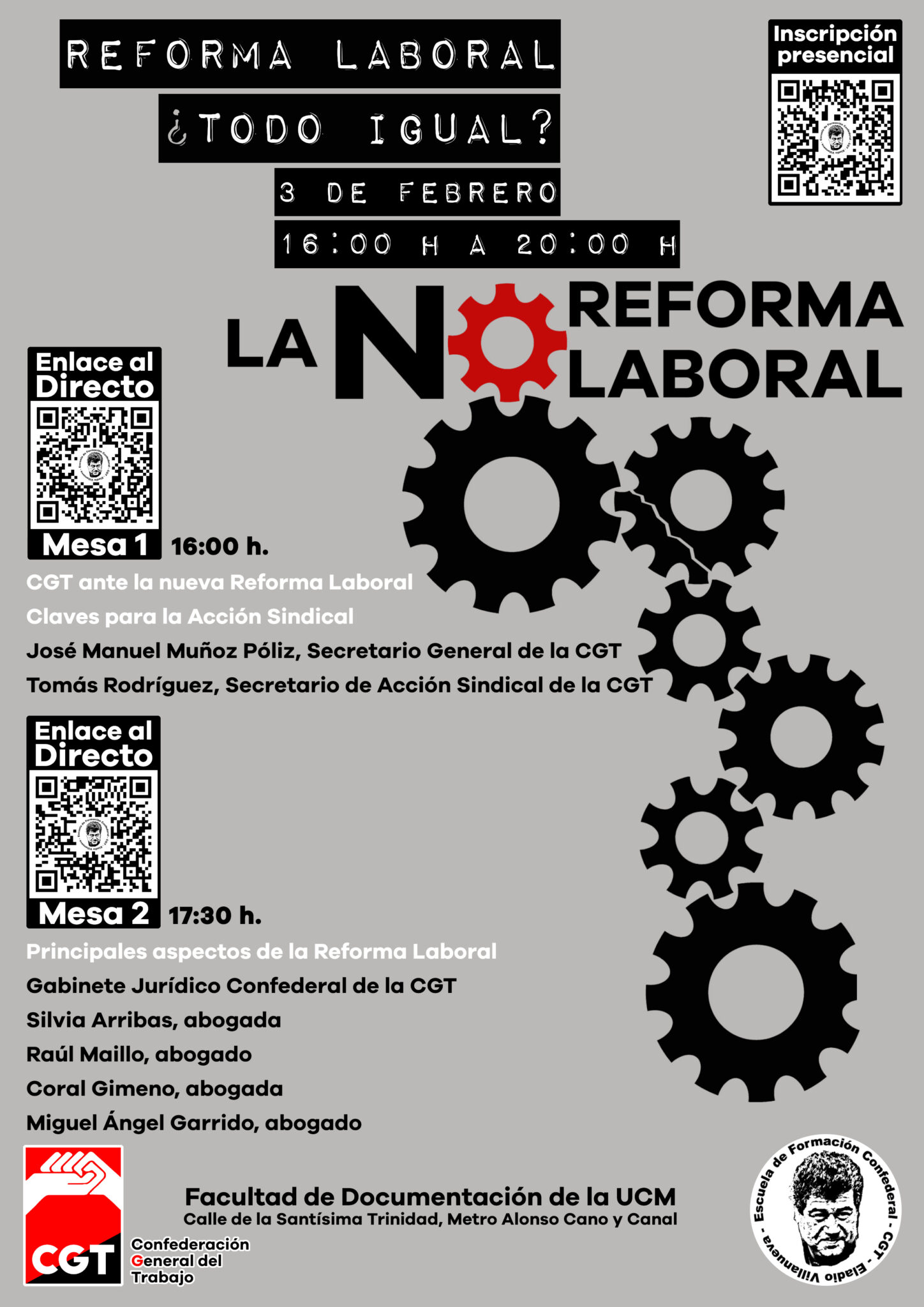 Formación: «Reforma Laboral, ¿todo igual?»