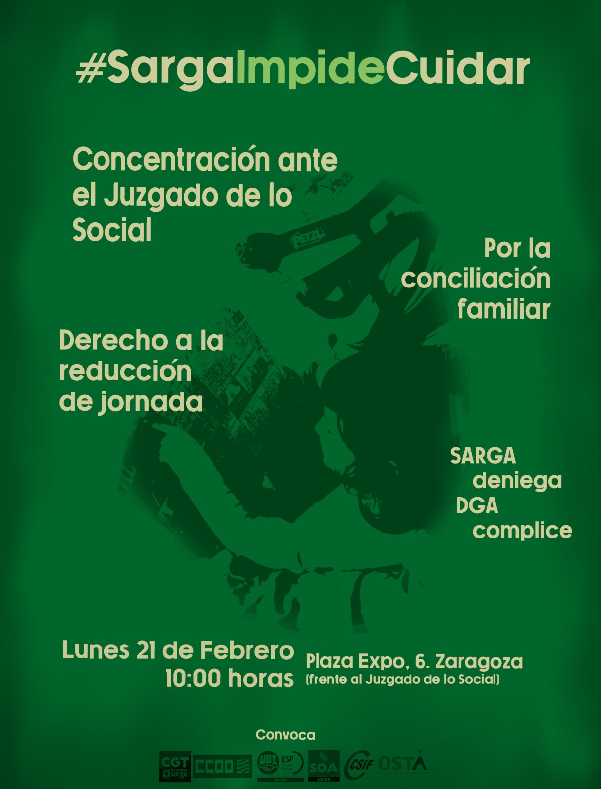 Concentración #SargaImpideCuidar