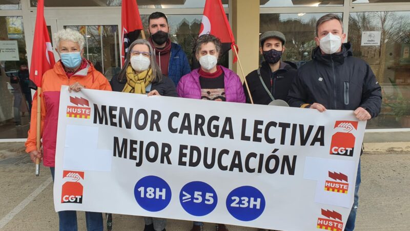 Campaña de CGT y STEA por la reversión de los recortes