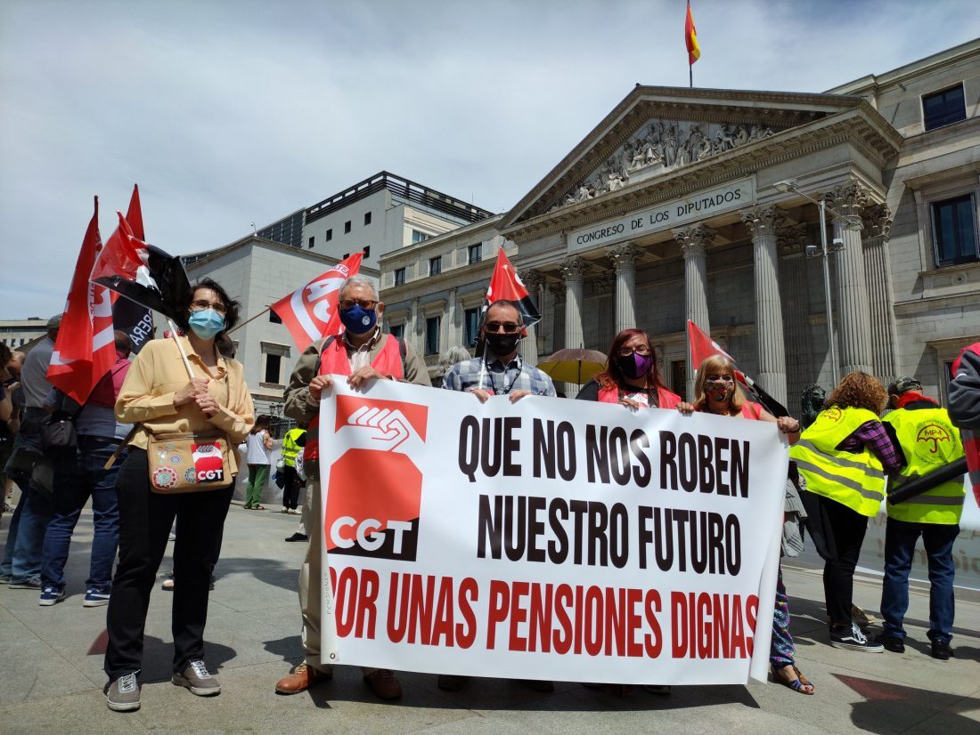 Por un Sistema Público de Pensiones de Reparto y Solidario: No a sus negocios